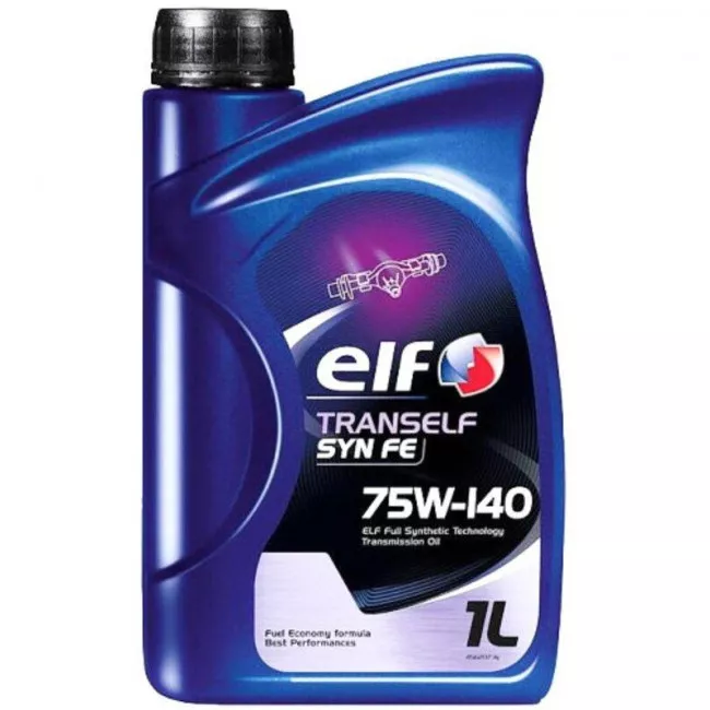 Трансмісійна олива Elf Tranself SYN FE 75W-140 1L (194750) Трансмісійна олива Elf Tranself SYN FE 75W-140 1L (194750)