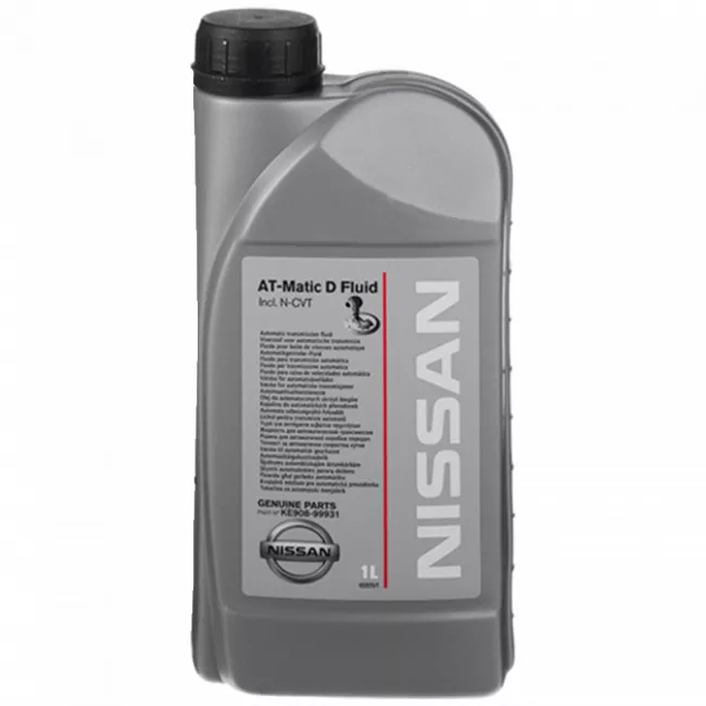 Трансмиссионное масло Nissan ATF Matic Fluid D 1л (KE90899931) Трансмиссионное масло Nissan ATF Matic Fluid D 1л (KE90899931)