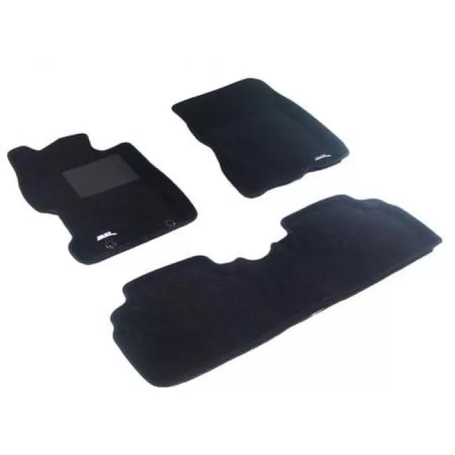 Тришарові килимки Sotra 3D Classic 8mm Black для Honda Civic (mkVIII) 2006-201