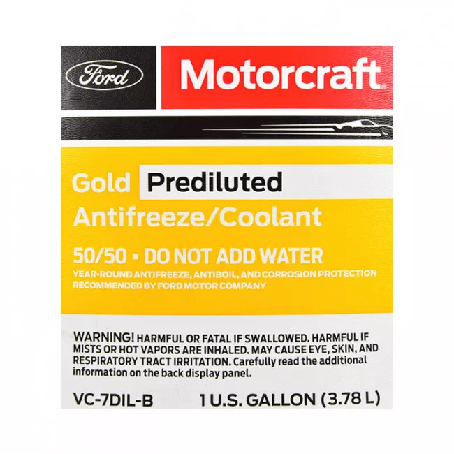 Антифриз Ford Motorcraft Premium Antifreeze/Coolant -40°C зеленый 3,78л (VC5)