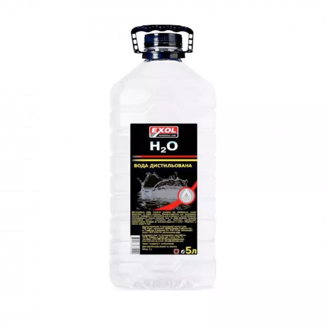 Вода дистиллированая EXOL 5л