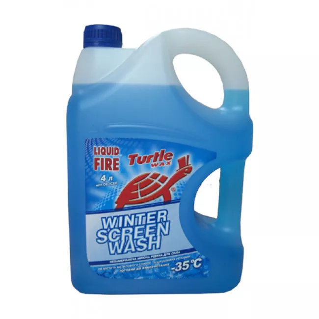 Омыватель стекла Turtle Wax -35°C 4л (W-4044) Омыватель стекла Turtle Wax -35°C 4л (W-4044)