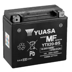 Мото аккумулятор Yuasa AGM 6СТ-18.9Ah (+/-) (YTX20-BS (CP)