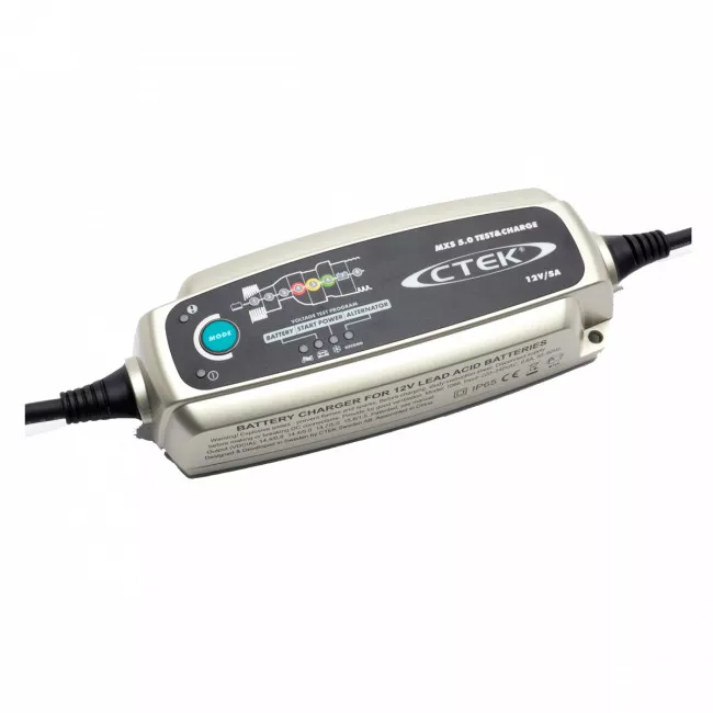 Зарядний пристрій CTEK MXS 5.0 Test & Charge (56-308) Зарядний пристрій CTEK MXS 5.0 Test & Charge (56-308)