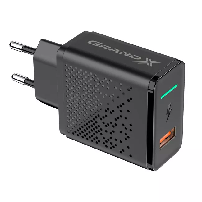 Зарядний пристрій Grand-X Fast Charge 3-в-1 Quick Charge 3.0, FCP, AFC, 18W (CH-650) Зарядний пристрій Grand-X Fast Charge 3-в-1 Quick Charge 3.0, FCP, AFC, 18W (CH-650)