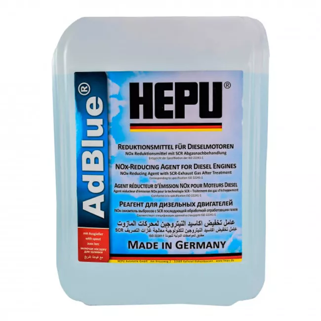 Жидкость AdBlue HEPU 10л (ADBLUE010)