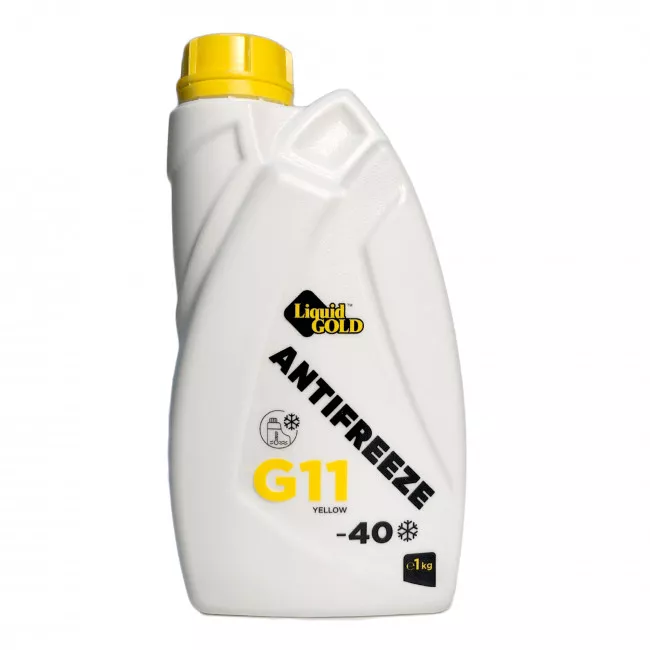 Антифриз Liqiud Gold G11 -40 ° C жовтий 1л Антифриз Liqiud Gold G11 -40 ° C жовтий 1л