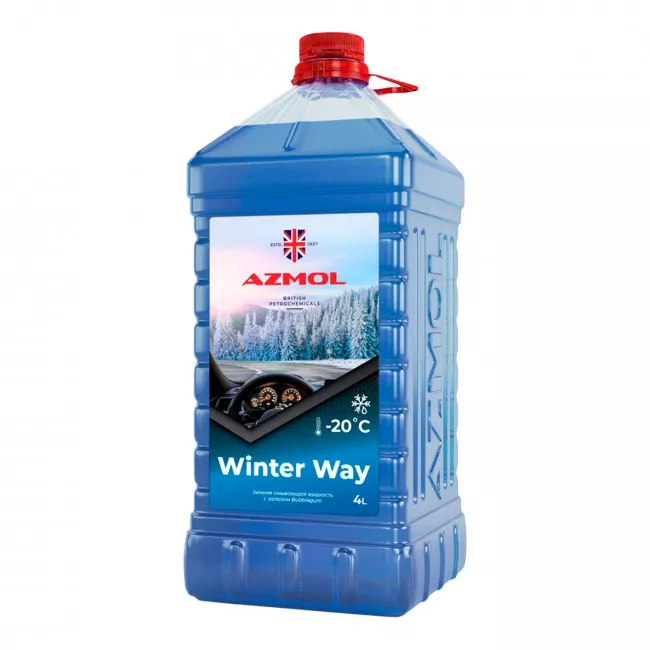 Омивач скла Azmol Winter Way -20°C 4л (215179)