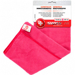 000315 Салфетка PROSWISSCAR из микрофибры MF-02, 35х40 см, розовая арт. 08010002