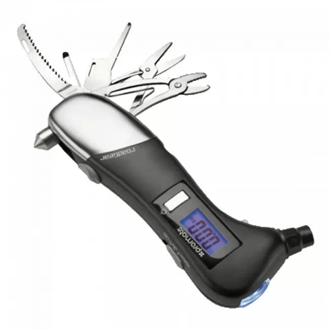 PROMATE RoadGear Black Портативный цифровой манометр шин 9-в-1 023236