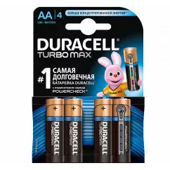 Батарейки DURACELL LR6 MN1500 4шт. (052536)