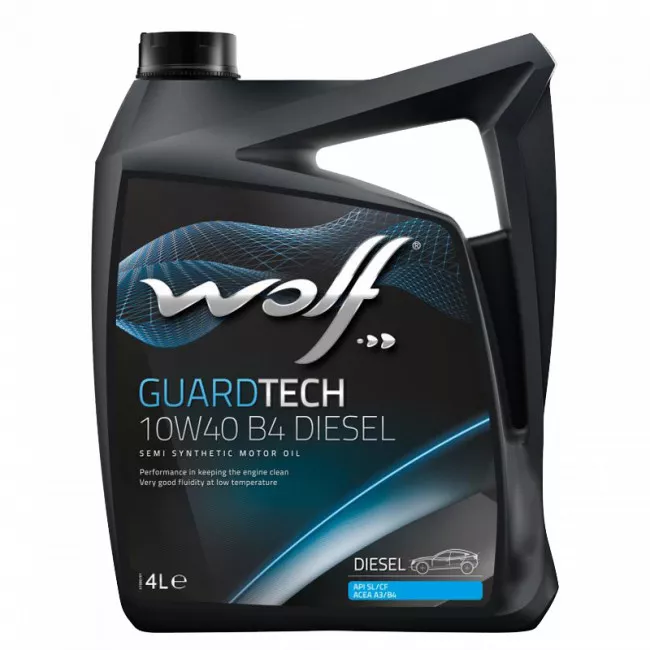 Моторное масло GUARDTECH 10W-40 B4 4л (Masterlube GTS B4)
