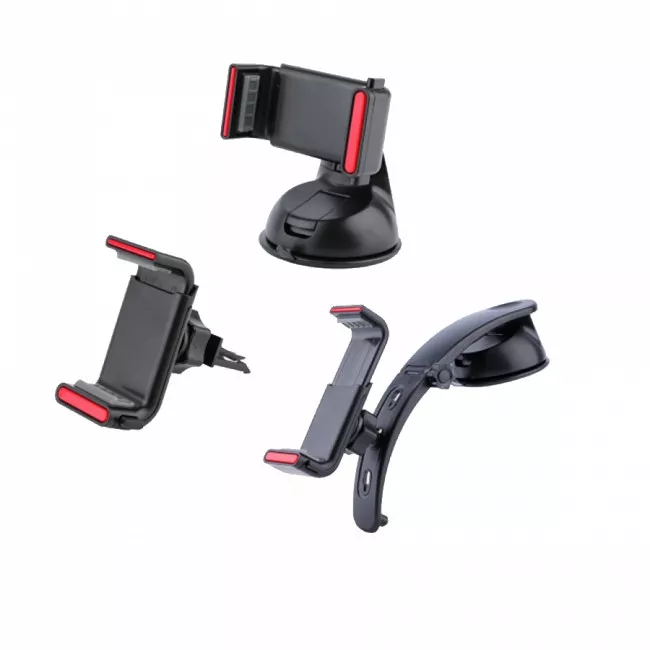 Держатель Drobak Hold New 3in1 Black автомобильный для мобильных устройств (922612)