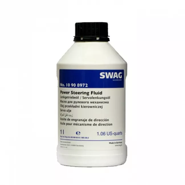 Масло гидроусилителя руля SWAG POWER STEERING FLUID жовта 1л (10 90 8972)
