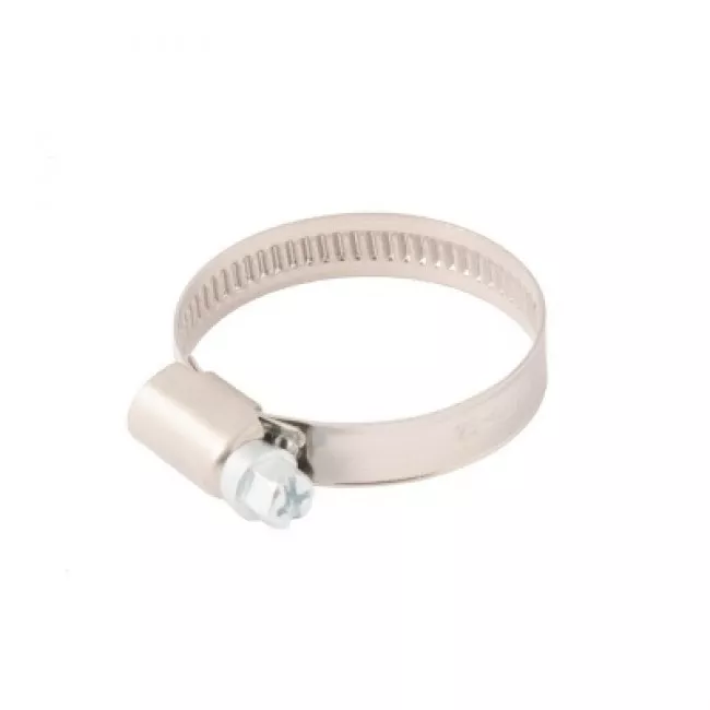 20-1944 Хомут червячный нерж German type 9,0 мм  Ø  40-60 мм, 25 шт