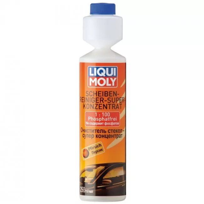 Омыватель стекла Liqui Moly Scheiben-Reiniger-Super Konz 0°C 1:100 персик 0,25л (2379)