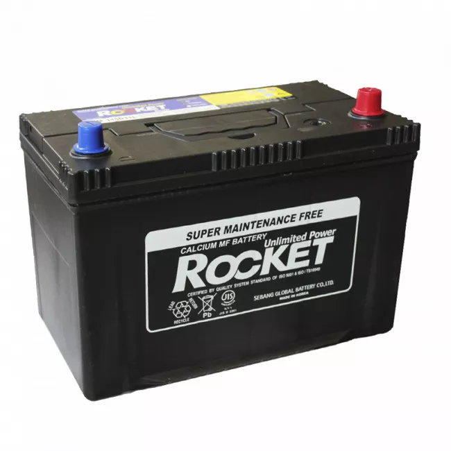 Автомобильный аккумулятор ROCKET 6CT-90 А АзЕ JIS Asia SMF NX120-7L (АКЦИЯ)