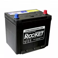 Автомобильный аккумулятор ROCKET 6CT-60 А АзЕ JIS Asia (SMF 55D23L)