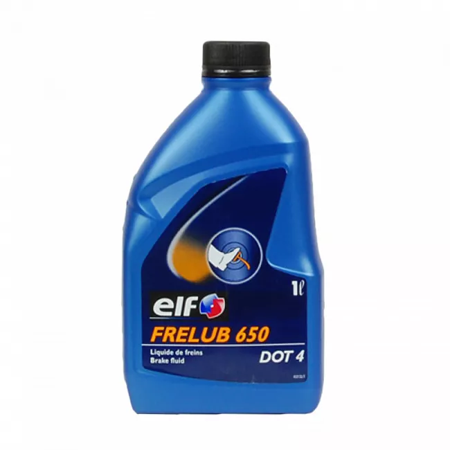 Тормозная жидкость ELF FRELUB 650 DOT 4 1л (194743) Тормозная жидкость ELF FRELUB 650 DOT 4 1л (194743)