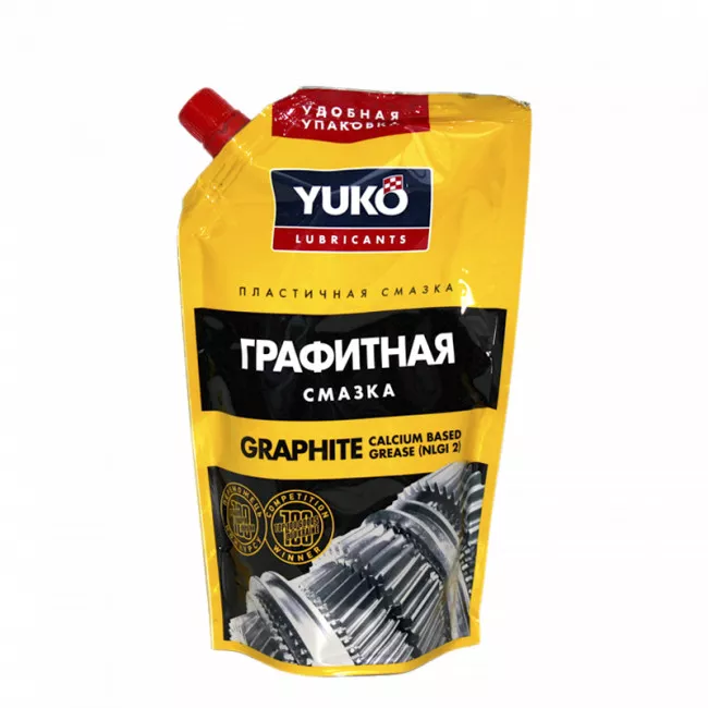 Мастило YUKOIL Графiтне (дiй-пак зi штуцером, 375г) Мастило YUKOIL Графiтне (дiй-пак зi штуцером, 375г)