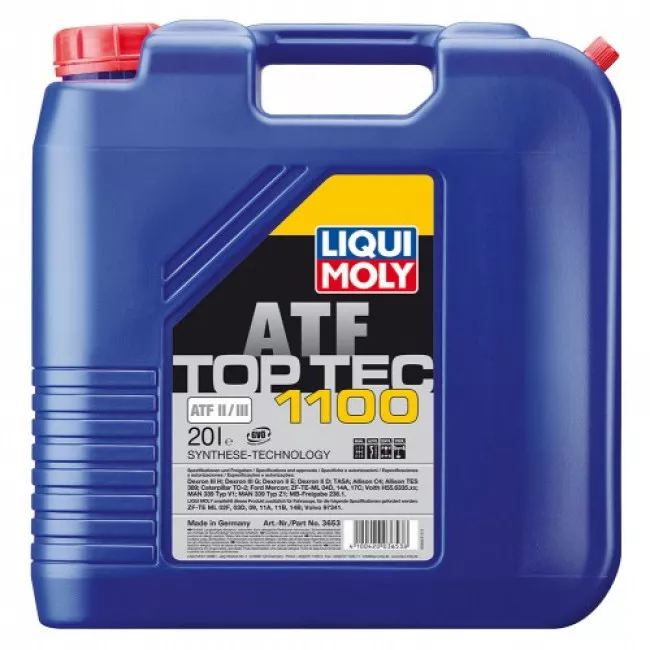Трансмісійна олива Liqui Moly Top Tec ATF 1100 20л