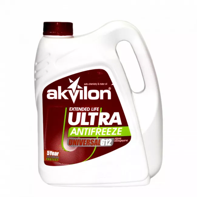Антифриз AKVILON G12 -40°C красный 4,3л