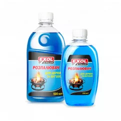 EXOL Разжигатель для древесины и угля 250мл (760112)