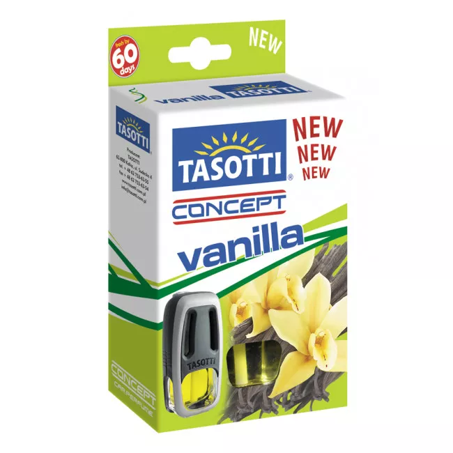 Ароматизатор рідкий TASOTTI "Concept" Vanilla 8 мл (110169) Ароматизатор рідкий TASOTTI "Concept" Vanilla 8 мл (110169)