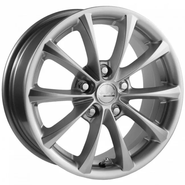 Диск ПАРАДИЗ  6,0х15 5/114.3 ET38 DIA 67.1 спаркл-силвер