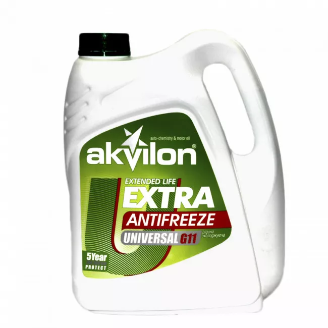 Антифриз AKVILON G11 -40 зелений 4,3 л Антифриз AKVILON G11 -40 зелений 4,3 л