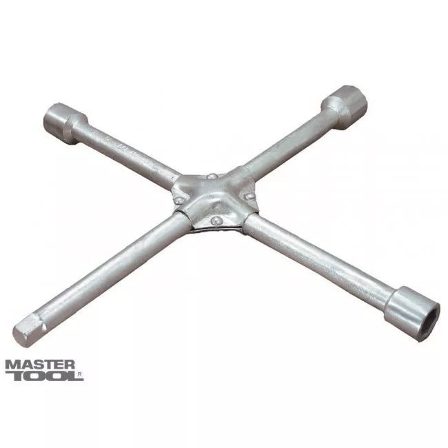 Ключ балонний хрестовой посилений 17x19x21x1/2 ", 350*16 мм 73-0313 Ключ балонний хрестовой посилений 17x19x21x1/2 ", 350*16 мм 73-0313
