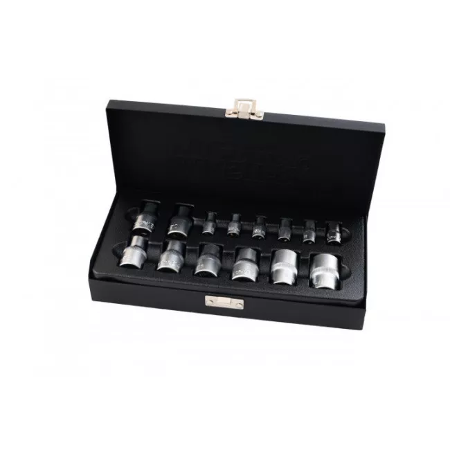 78-1414 Набор насадок торцевых CrV, E-TORX 14 шт (1/4 "-4/ 5/6/7/8/10  1/2 "- 10/11/12/14/16/18/20/22)