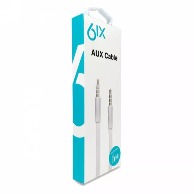 Кабель AUX SIX 1m (860796)