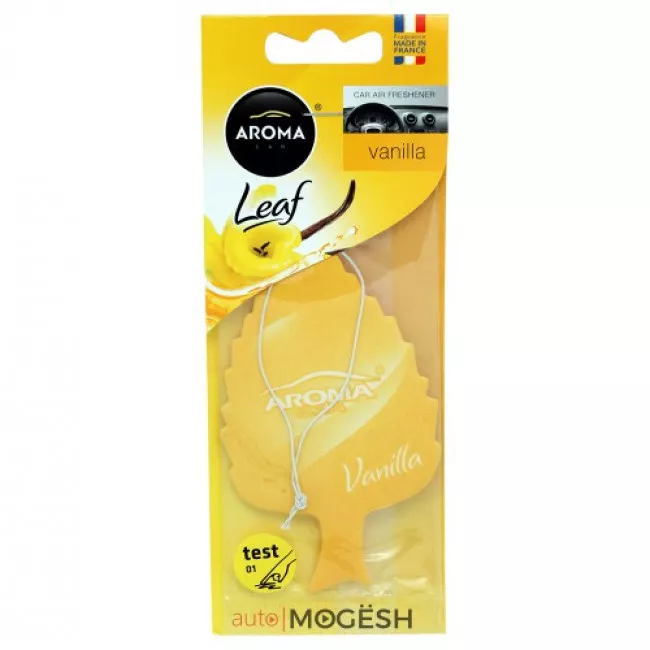 Ароматизатор Aroma Car Leaf Vanilia (920895) Ароматизатор Aroma Car Leaf Vanilia (920895)
