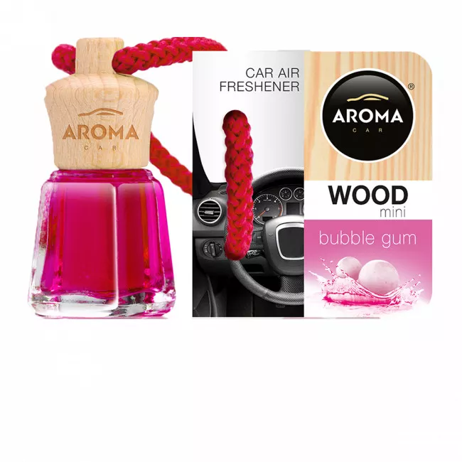Ароматизатор Aroma Car Wood Mini Mix Bubble Gum (927092)