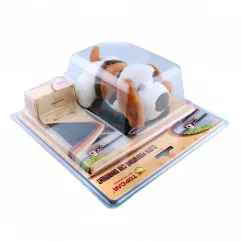 DL-F101-STW Ароматизатор-игрушка с ковриком против скольжения клубника
