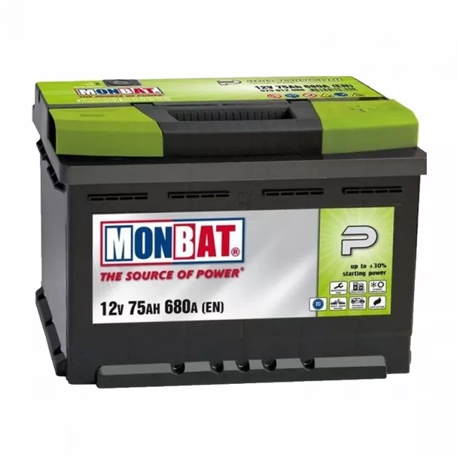 Автомобільний акумулятор Monbat 6CT-75Ah SMF АзЕ