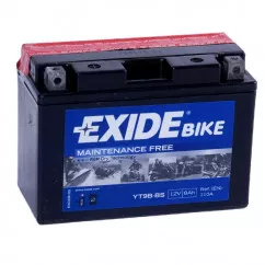 Мото аккумулятор Exide 6СТ-8Ah (+/-) (YT9BBSEXIDE)