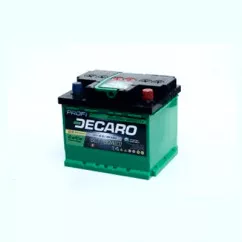 Акумулятор DECARO PROFI 6СТ-50Ah (-/+)
