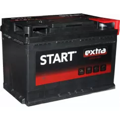 Автомобильный аккумулятор START 6СТ-75 АзЕ Extra, 680А