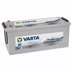 Грузовой аккумулятор Varta Promotive Super Heavy Duty K7 SHD 6CT-145Ah (+/-) (645 400 080)