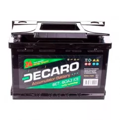 Акумулятор DECARO START 6СТ-60Ah (+/-)