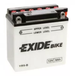 Мото аккумулятор Exide 6СТ-9Ah (+/-) (YB9 BS EXIDE)