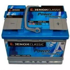 Аккумулятор JENOX Classic 6СТ-60Ah АзЕ 530A (EN) R055614AC