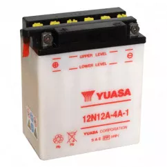 Мото аккумулятор YUASA кислотный 12Ah 110A 12N12A-4A-1