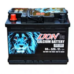 Акумулятор Lion 60Аһ (+/-) (520EN) (R055615KN)