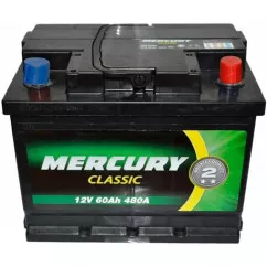 Акумулятор Mercury Classic 6СТ-60Ah (-/+) (25917)