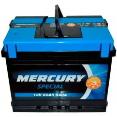 Аккумулятор Mercury Special 6СТ-60Ah (+/-) (25920)