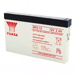 Аккумулятор YUASA AGM NP 6СТ-2.0Ah