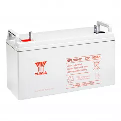 Аккумулятор Yuasa AGM NPL 6СТ-100Ah (+/-) (NPL 100-12)